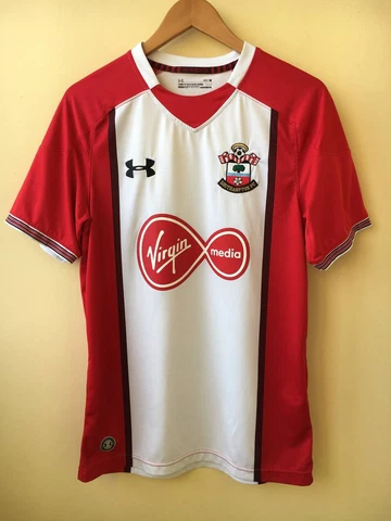 Southampton 2017 2018 Under Armour home football shirt soccer jersey. Size M Cover
