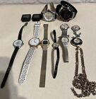 Job Lot Of Vintage & Modern Gents & Ladies Watches For Parts Or Spares & Repair