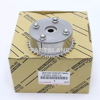 13050-28012 Toyota RAV4 Camry Solara Highlander OEM motor árbol de levas engranaje de distribución Foto 1 de 2