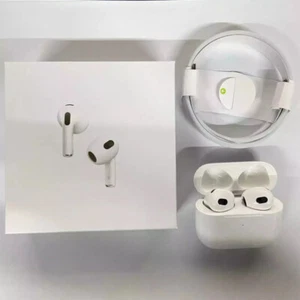 Apple A i r P o d s 3rd Generation with MagSafe Case--White - Zdjęcie 1 z 3