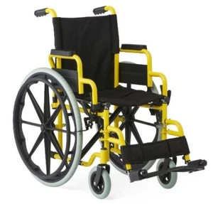 Guardian Kidz Pediatric Wheelchair with Swing-Away Footrests 14" x 14" Seat - Picture 1 of 5