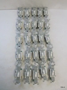 25 Pack 15 Amp 3-Way Toggle Switch White 1453-2W - Picture 1 of 4