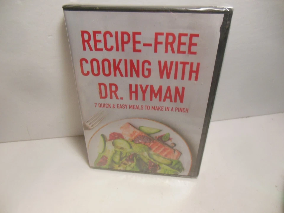 RECIPE FREE COOKING WITH DR. Mark HYMAN - DVD 2018 New Sealed - Image 1 of 1