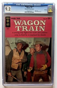 1964 Gold Key Wagon Train 1 First Issue Random House Archives CGC 9.2 - Picture 1 of 3