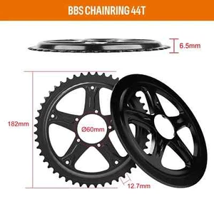 Pignone Pignone Catena 44T per Motore Bafang BBS01B BBS02B 250W-750W Mid - Foto 1 di 3