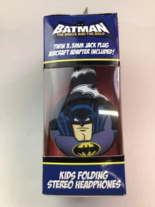 DC Comics Kids Folding Stereo Headphones. - Picture 1 of 6