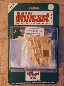 MILICAST G100 - Bergepanzer Hetzer late version - resin kit 1:76 - Foto 1 di 1