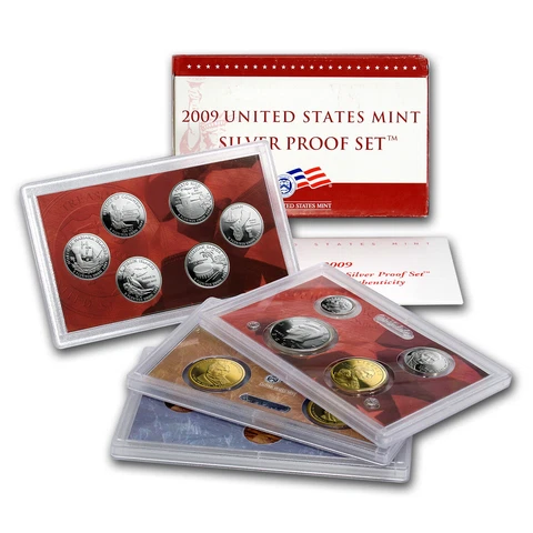 2009 Silver Proof Set - SKU #54300 Cover