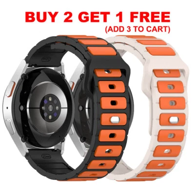 Correa de reloj deportiva de 20 mm 22 mm correa de silicona correa de pulsera reloj pulsera de repuesto Foto 1 de 4