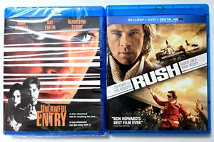Unlawful Entry (1992, New) / Bonus Blu-ray: Rush (2013, Like-New) - Picture 1 of 3