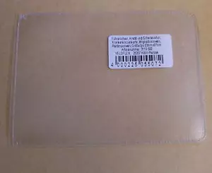 3 Ausweishüllen Ausweise Hüllen Veloflex A8 glatt PVC Neu Scheckkarte 6,5 x 9,1 - Bild 1 von 1