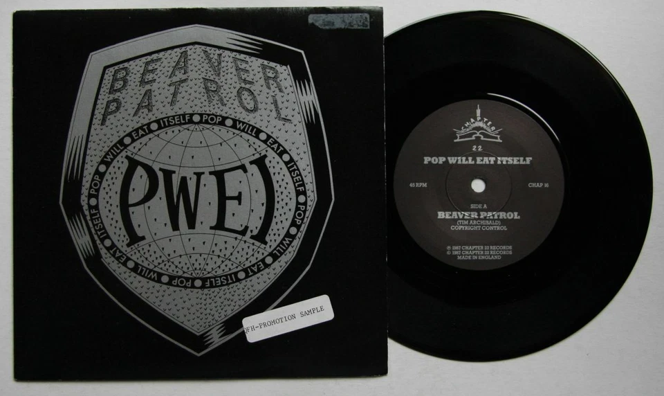 Pop Will Eat Itself Beavery Patrol UK 1987 7in Sample Grebo! - Bild 1 von 1