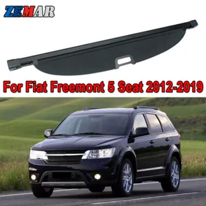 For Fiat Freemont 5 Seat 2012-2019 Rear Trunk Cargo Cover Security Shield Shade - Picture 1 of 4