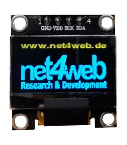 OLED Display 0,96" Zoll I2C 128x64Pixel gelbblau SSD1306 komp. zu Arduino Rasp. - Bild 1 von 6