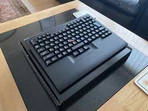 Teclado mecánico Tex Shinobi Bluetooth Trackpoint (JIS Akko negro) - Imagen 1 de 3