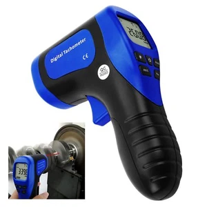 Portable Digital Tachometer Non-Contact Surface Speed Tach Meter Gauge ±0.02%+1 - Picture 1 of 10