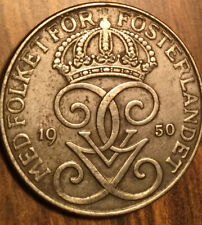 1950 SWEDEN 5 ORE COIN