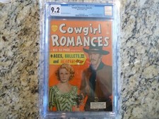 Cowgirl Romances #1 (#28) Marvel Comics CGC 9.2 Top Graded