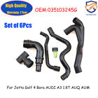 6x Crankcase Breather Exhaust Vent Pipe Hose Kit For 1.8T VW AUDI SEAT SKODA