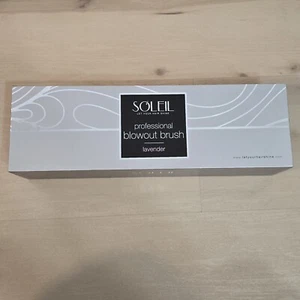 SOLEIL Profi Ausblasbürste Haartrockner & Styler Lavendel Nagelneu! - Bild 1 von 7