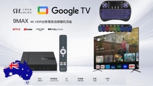 2024 SVI CLOUD 9 max Google Android TV Box Dolby Vision + Backlit Mini Keyboard - Picture 1 of 15