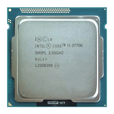 Intel i7 3770K Quad Core LGA 1155 3.5GHz 8MB Cache With HD Graphic 4000 TDP 77W - Image 1 of 2