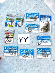 LOTE DE 10 GANCHOS GAMAKATSU - Lote - # Y Y Lote de aparejos de pesca - Paquete a granel incluido - Imagen 1 de 1