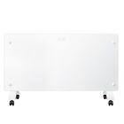 NEW 2000W White Glass Free Standing/Wall Mounted Electric Panel Convector Heater