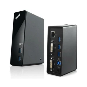 Lenovo ThinkPad Docking Station USB 3.0 Dock X1 carbon Yoga t460 tablet DU9019D1 - Imagen 1 de 5