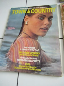 1975 March TOWN & COUNTRY MAGAZINE MARGAUX HEMINGWAY RARE HTF LOOK!! ONLY 1 ebay - Picture 1 of 1