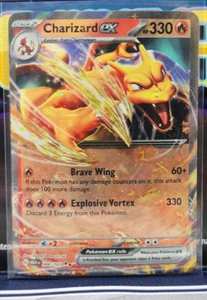 Charizard ex 006/165 Double Rare Pokémon Scarlet & Violet 151 - Bild 1 von 2
