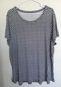 Camiseta 24/7 Maurices Mujer Negra Blanca Talla 2X - Imagen 1 de 3