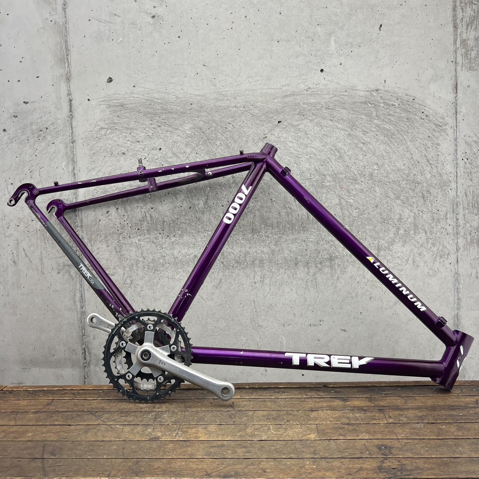 Vintage Trek 7000 Frame 20 in Made USA 