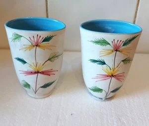 2 vintage italian pottery vases - Picture 1 of 4