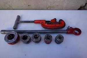 Ridgid 00-R Pipe Threader Die Set 1/4 to 1 Inch Pipe Cutter Great Shape #2 - Picture 1 of 1