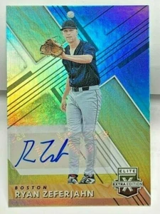 Ryan Zeferjahn 2019 Panini Elite Extra Edition Autograph Auto SP #155 - RED SOX - Picture 1 of 2