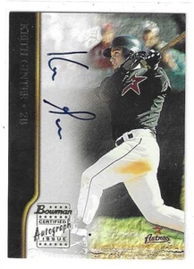 2002 BOWMAN BASEBALL KEITH GINTER AUTO #BA-KG HOUSTON ASTROS - Picture 1 of 2