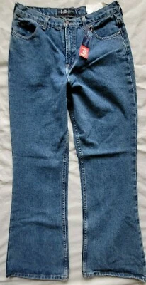 Vaqueros L E I niña talla 16 1/2 plus corte bota. nuevo con etiquetas Foto 1 de 4