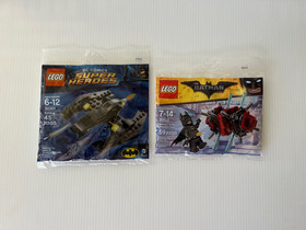 LEGO DC Comics Super Heroes Batwing 30301 & The BATMAN MOVIE Phantom Zone 30522