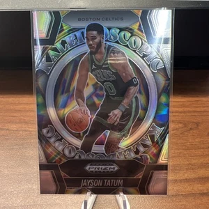 2024-25 Panini Prizm Black Jayson Tatum Kaleidoscopic Silver Boston Celtics - Picture 1 of 2