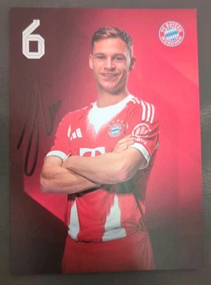 Joshua Kimmich handsignierte Autogrammkarte,autograph,DFB,FC Bayern,FCB,2025/26 - Bild 1 von 2
