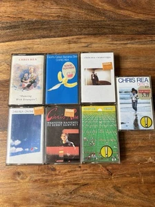 RETRO MUSIC CASSETTE CHRIS REA WATER SIGN, TENNIS ETC GOOD USED CONDITION - Picture 1 of 3