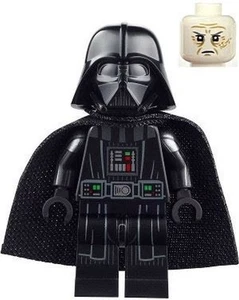 LEGO Darth Vader Weiß Kopf Frown Minifigur Aus 75347 - Bild 1 von 1