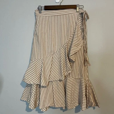 Falda Harper Heritage envolvente con volantes talla mediana Foto 1 de 4