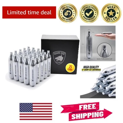 Cartuchos de CO2 12 g a prueba de fugas de alta calidad - Disparos confiables para paintball y airsoft Foto 1 de 4