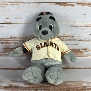 Build-A-Bear Lou Seal Plush SF Giants Jersey Collectible - Pre-owned - Picture 1 of 6