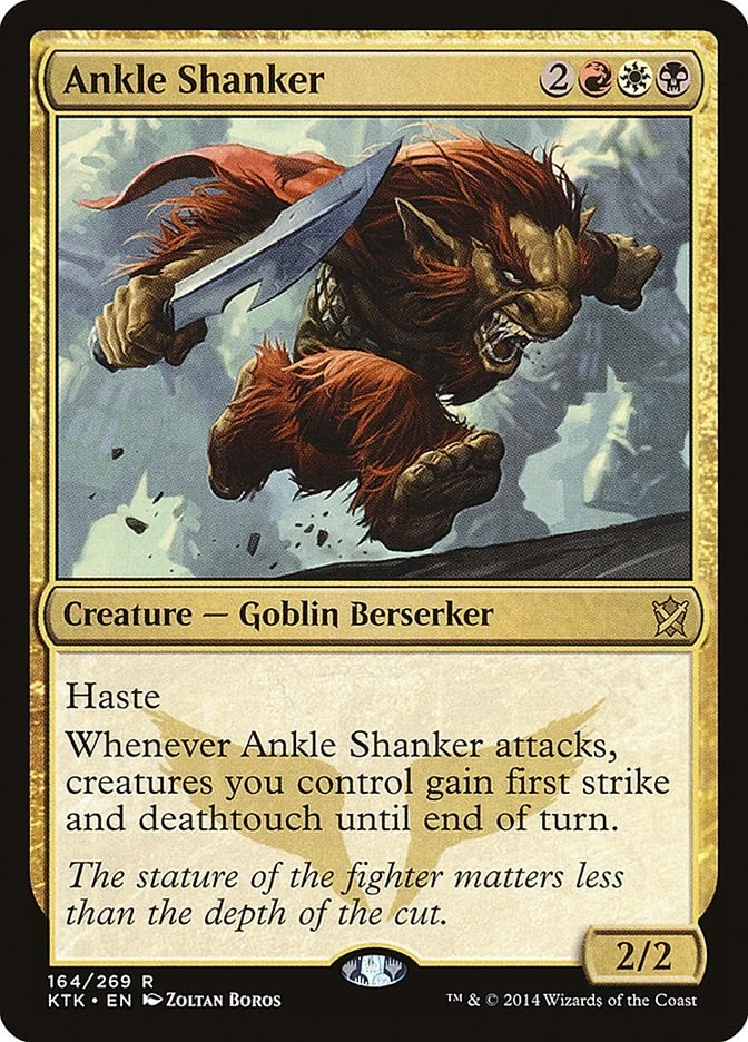 Ankle Shanker 164 LP Normal Khans of Tarkir MTG EN - Image 1 of 1