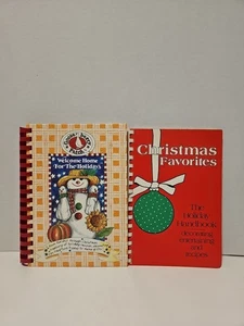 Menge 2 Feiertagskochbücher - Stachelbeere Patch Willkommen Zuhause + Weihnachtslieblinge - Bild 1 von 15