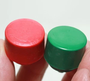 Set of 2 STRIKON USA 10T 1" (one inch) Replacement Heads/Inserts Mallet Hammer - Picture 1 of 8