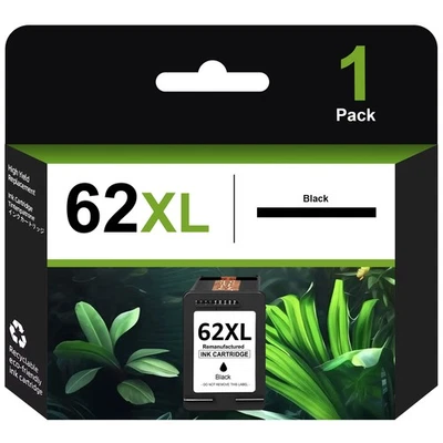#62XL (C2P05AN) Black #62XL (C2P07AN) Color Ink for HP Envy 7645 7640 5660 5540 - Image 1 of 4